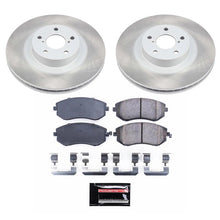 PowerStop Z17 Semi - Coated Rotor Brake Kit for Subaru Outback 2002 - 2005 - JDMuscleSPK758215