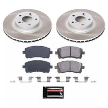 PowerStop Z17 Semi - Coated Rotor Brake Kit for Subaru Outback and Legacy (2001 - 2002 Models) - JDMuscleSPK756962