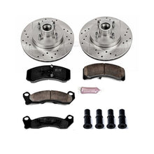 PowerStop Z23 Evolution Sport Front Brake Kit for 1988 - 1993 Ford Mustang | psbK1279 - JDMuscleSPK383857