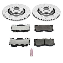PowerStop Z26 Street Warrior Brake Upgrade Kit for 2015 - 2017 Ford Mustang – Front | psbK6806 - 26 - JDMuscleSPK391944