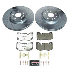PowerStop Z26 Street Warrior Brake Upgrade Kit for Chevrolet Corvette (2020 - 2024) Front | psbK8529 - 26 - JDMuscleSPK483245