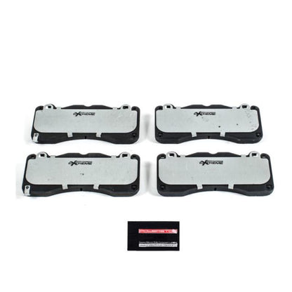PowerStop Z26 Street Warrior Ceramic Brake Pads for 2015 - 2019 Ford Mustang – Front Set | psbZ26 - 1792 - JDMuscleSPK386077