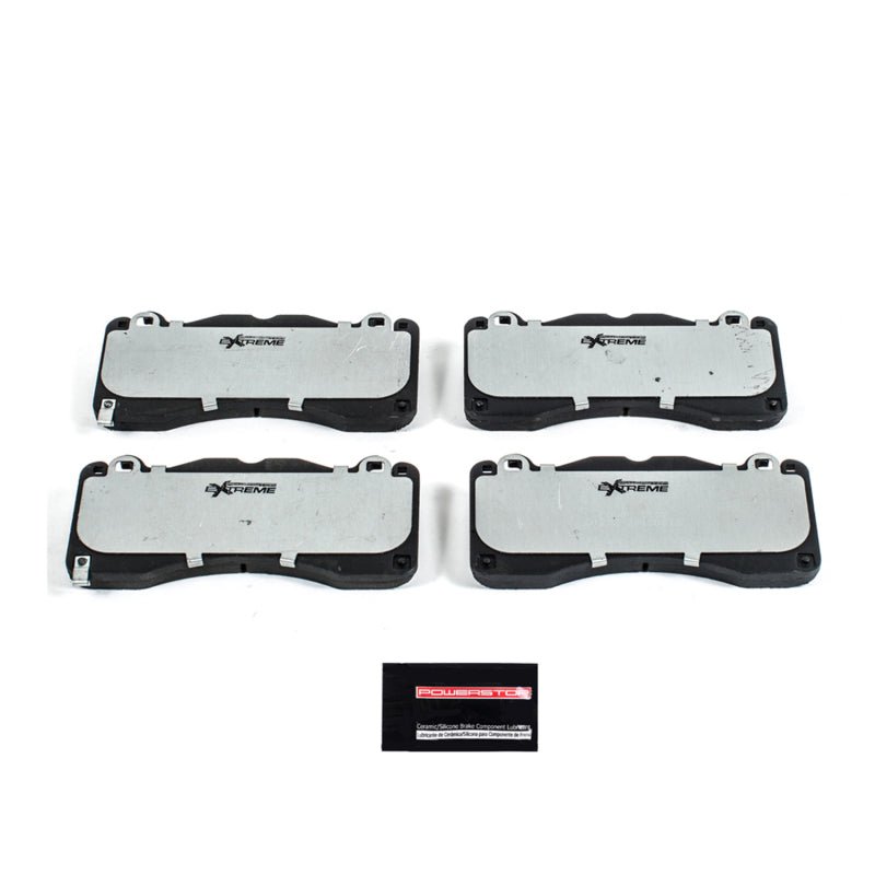 PowerStop Z26 Street Warrior Ceramic Brake Pads for 2015 - 2019 Ford Mustang – Front Set | psbZ26 - 1792 - JDMuscleSPK386077