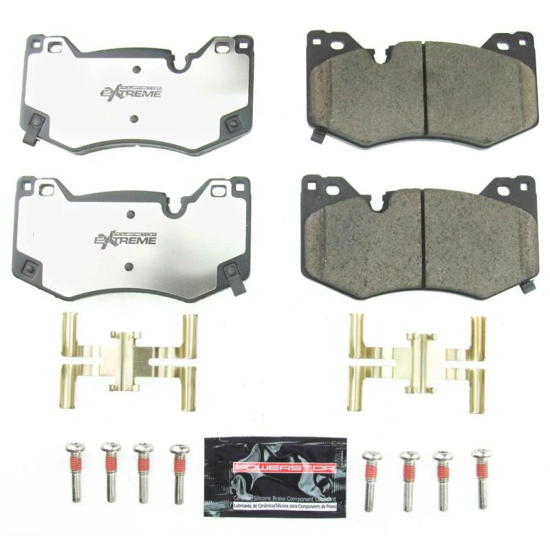 PowerStop Z26 Street Warrior Ceramic Brake Pads for Chevrolet Corvette and Cadillac CT Series | psbZ26 - 8009 - JDMuscleSPK427526