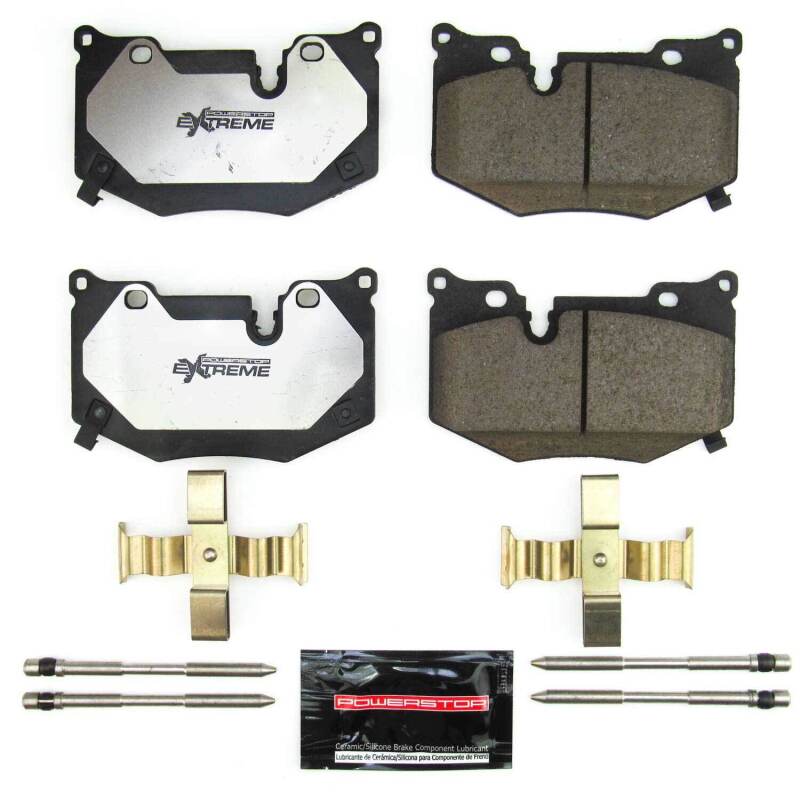 PowerStop Z26 Street Warrior Ceramic Brake Pads for Chevrolet Corvette C8 Z51 (2020 - 2024) – Rear | psbZ26 - 8010 - JDMuscleSPK472457