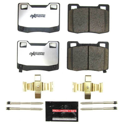PowerStop Z26 Street Warrior Ceramic Brake Pads for Ford Mustang 2020 - 2022 Rear - Part PSBZ26 - 2363 | psbZ26 - 2363 - JDMuscleSPK489345