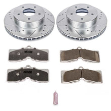 PowerStop Z26 Street Warrior Front Brake Kit for Chevrolet Corvette 1974 - 1982 | psbK2598 - 26 - JDMuscleSPK384438