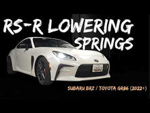 RS-R Suspension [22-26 BRZ/GR86] Down Sus Series Lowering Spring Kit