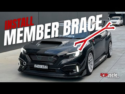 JDMuscle [22-25 WRX] Front Member Brace