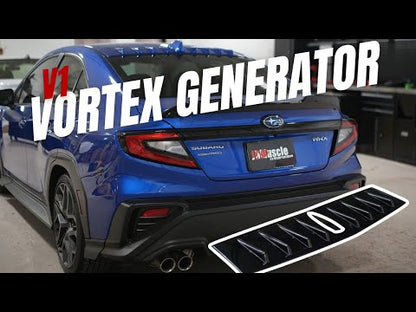 JDMuscle [22-25 WRX] Vortex Generator V1 Paint Matched / Gloss Black / ABS