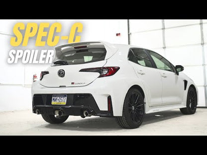 JDMuscle [23+ GR Corolla, 19+ Corolla Hatch] Spec C Spoiler - Paint Matched/Gloss Black/Carbon Fiber