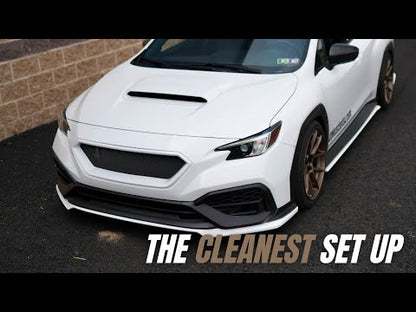 JDMuscle [22-25 WRX] CS Style V1 Front Bumper Grille-Paint Matched/Gloss Black