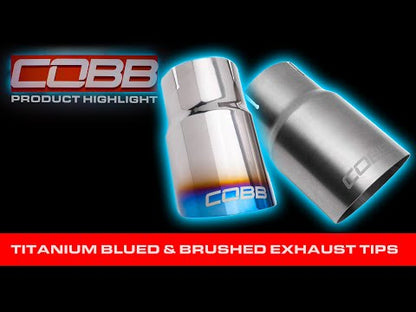 Cobb Tuning [02-07 WRX, 04-07 STI] Titanium Tip Kit - Brushed