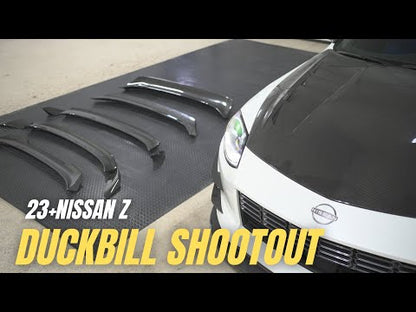 JDMuscle [23-26 Nissan Z] V2 Carbon Fiber Duck Bill Spoiler