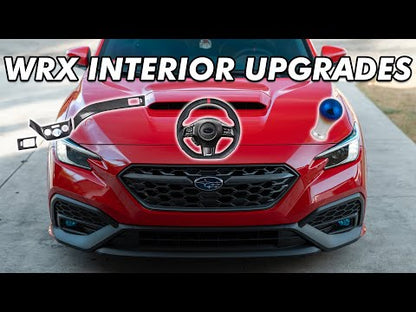 JDMuscle [22-25 WRX] Custom Steering Wheel compatible w/ MT and CVT | Carbon Fiber / Painted / Alcantara / Leather / Forged / Honey Comb / LED