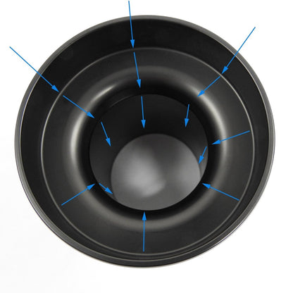 PRL Motorsports 17 - 21 Civic Si 1.5T Short Ram Air Intake System - JDMuscleIntakesPRL-HC10-INT-SRI-B