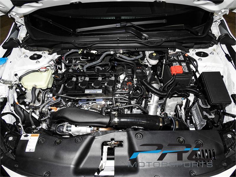 PRL Motorsports 17 - 21 Honda Civic Si 1.5T Cobra Cold Air Intake System - JDMuscleIntakesPRL-HC10-INT-CAI-B