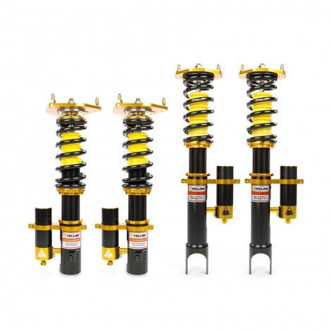 Pro Plus Racing Coilovers - Honda Civic 1992 - 1995 / Del Sol 1993 - 1997 (EG/EH/EJ) - JDMuscleCoiloversYS01-HD-PPR0032 - wayEyeletSolid Aluminum