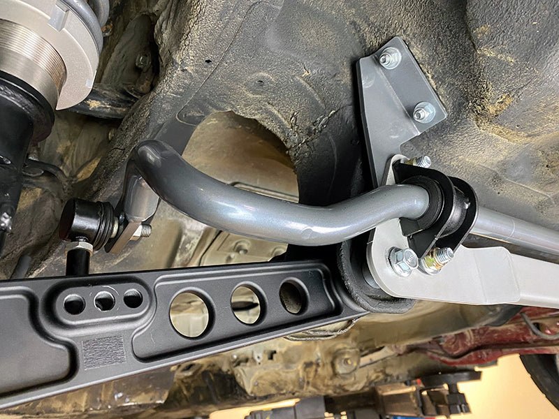 Progress Technology [88-91 Civic/CRX] Rear Adjustable Sway Bar System - 22mm Black - JDMuscleSway Barsprg62.1043