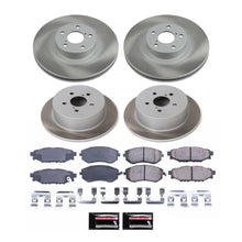 PowerStop [06-09 Legacy] Front and Rear Semi-Coated Rotor Kit