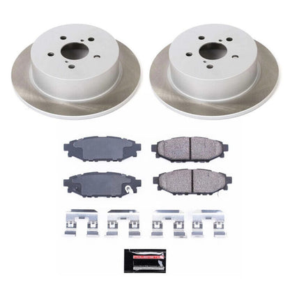 PowerStop [06-09 Legacy] Front and Rear Semi-Coated Rotor Kit