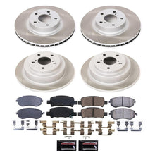 PowerStop [02-03 Impreza] Semi-Coated Rotor Kit - Front and Rear