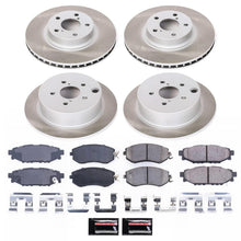 PowerStop [12-16 Impreza] Front and Rear Semi-Coated Rotor Kit