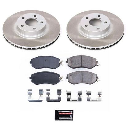 PowerStop [12-16 Impreza] Front and Rear Semi-Coated Rotor Kit