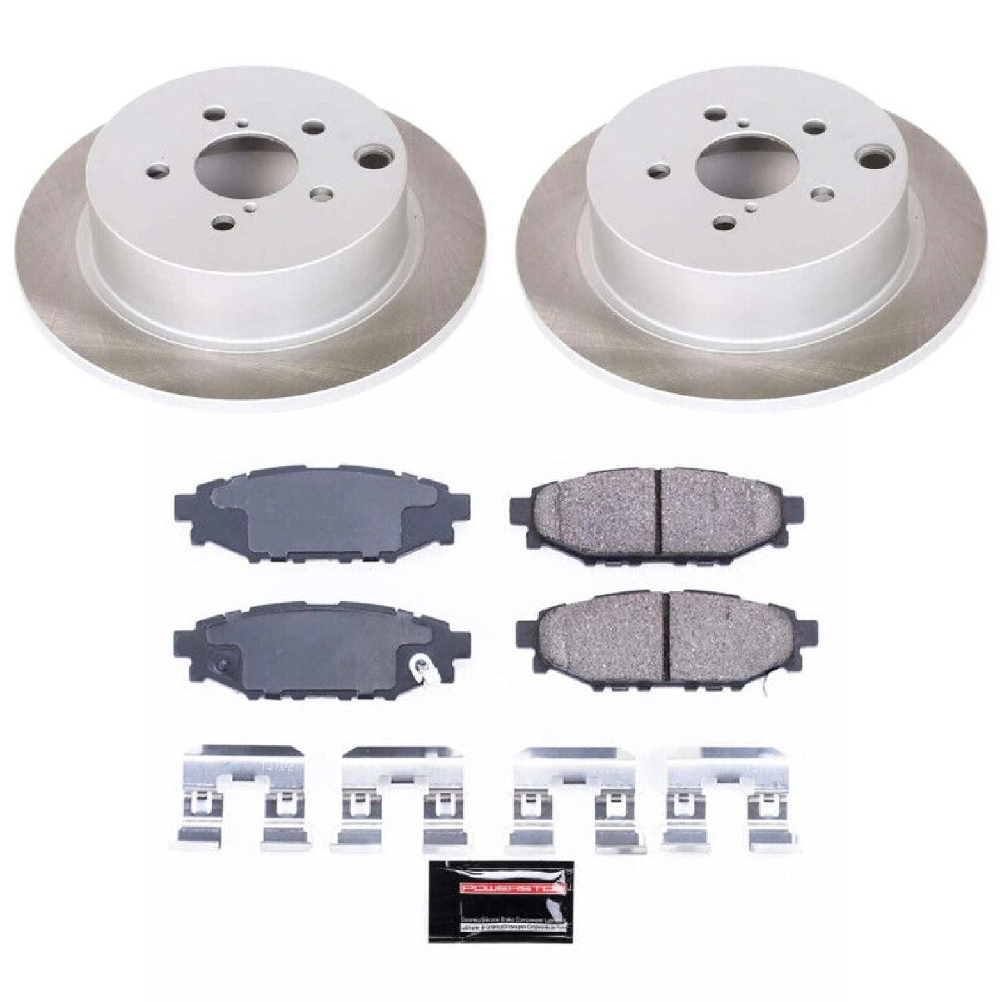 PowerStop [12-16 Impreza] Front and Rear Semi-Coated Rotor Kit