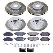 PowerStop [17-22 Impreza] Semi-Coated Rotor Kit Front and Rear