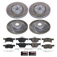 PowerStop [19-20 Ascent] Semi-Coated Rotor Kit – Front and Rear