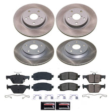 PowerStop [19-22 Forester] Semi-Coated Rotor Kit – Front and Rear