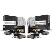 PowerStop [16-19 Civic] Z17 Evolution Geomet Coated Front and Rear Brake Kit - Natural Finish