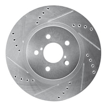 R1 17 - 23 Subaru Impreza Front Left Drilled & Slotted Silver Brake Rotor | rncEDZ - 13037L - JDMuscleSPK984472
