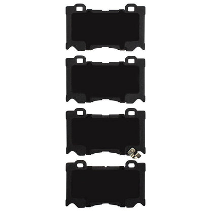 R1 Concepts [09-20 370Z] Front Performance Sport Brake Pads and Hardware Kit - Akebono 4-Piston Calipers - JDMuscleBrake Padsrnc2115-1346-01