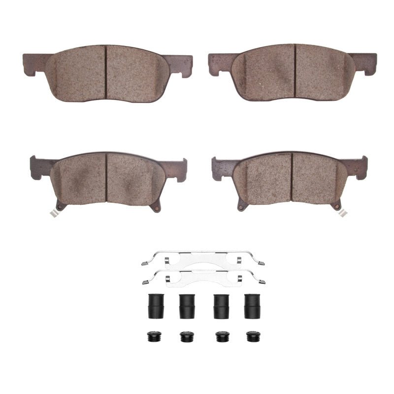 R1 Concepts 2019 - 2025 Subaru Ascent Front Ceramic Brake Pads & Hardware Kit | rnc2310 - 2170 - 01 - JDMuscleSPK936069
