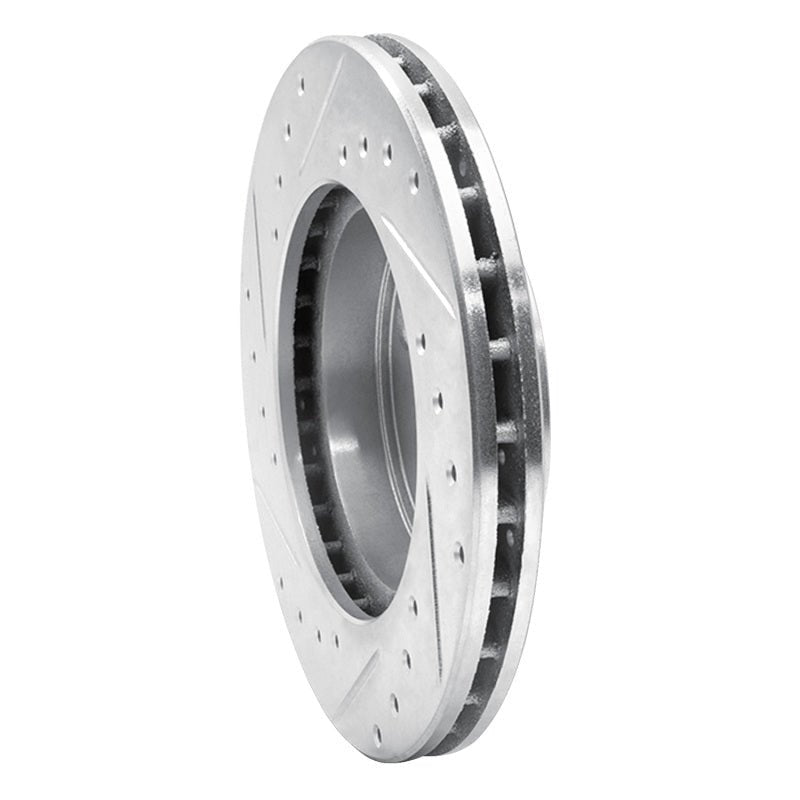 R1 Concepts 86 - 89 Toyota Celica Front Right Drilled & Slotted Silver Brake Rotor | rncEDZ - 76026R - JDMuscleSPK987496