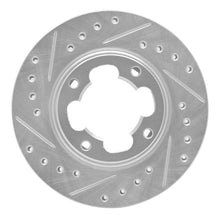 R1 Concepts 87 - 94 Subaru Justy Front Left Drilled & Slotted Silver Brake Rotor | rncEDZ - 13002L - JDMuscleSPK984435