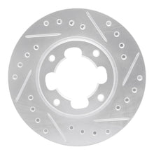 R1 Concepts 87 - 94 Subaru Justy Front Right Drilled & Slotted Silver Brake Rotor | rncEDZ - 13002R - JDMuscleSPK984436