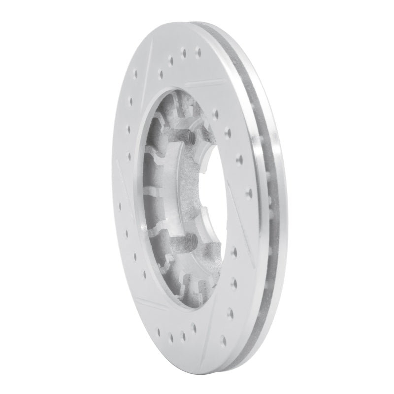 R1 Concepts 87 - 94 Subaru Justy Front Right Drilled & Slotted Silver Brake Rotor | rncEDZ - 13002R - JDMuscleSPK984436