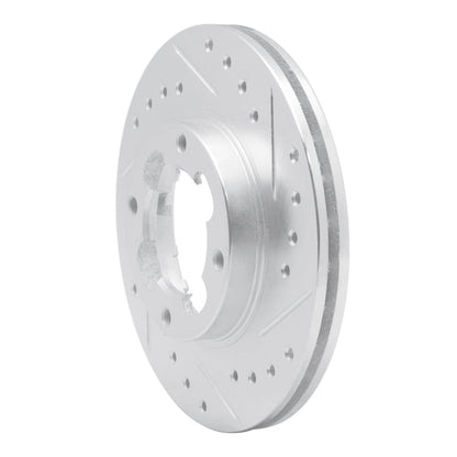 R1 Concepts 87 - 94 Subaru Justy Front Right Drilled & Slotted Silver Brake Rotor | rncEDZ - 13002R - JDMuscleSPK984436