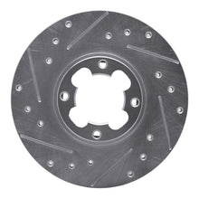 R1 Concepts 89 - 94 Subaru Justy Front Left Drilled & Slotted Silver Brake Rotor | rncEDZ - 13006L - JDMuscleSPK984441