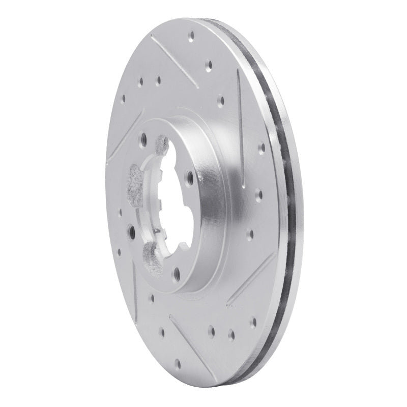 R1 Concepts 89 - 94 Subaru Justy Front Right Drilled & Slotted Silver Brake Rotor - Part Number RNCEDZ - 13006R | rncEDZ - 13006R - JDMuscleSPK984442