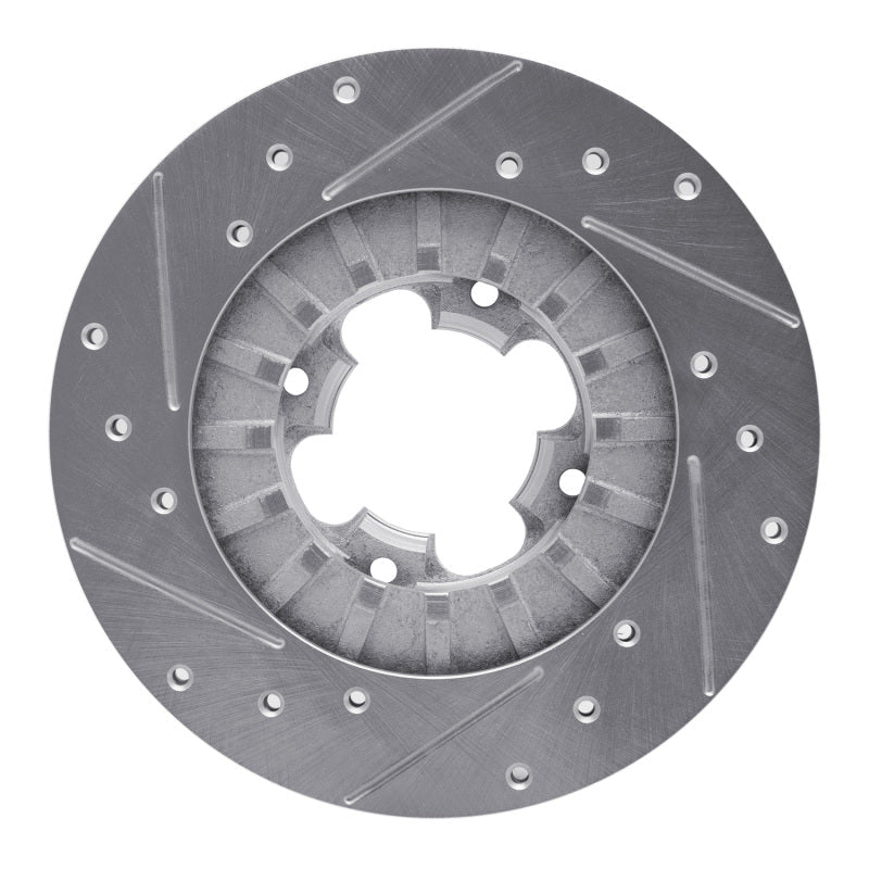 R1 Concepts 89 - 94 Subaru Justy Front Right Drilled & Slotted Silver Brake Rotor - Part Number RNCEDZ - 13006R | rncEDZ - 13006R - JDMuscleSPK984442