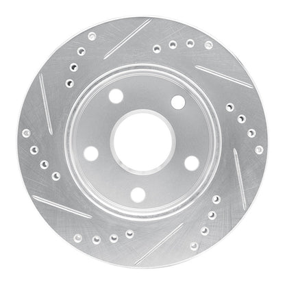 R1 Concepts 91 - 94 Toyota Previa Front Right Drilled & Slotted Silver Brake Rotor | rncEDZ - 76108R - JDMuscleSPK987614