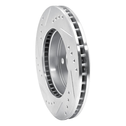 R1 Concepts 91 - 94 Toyota Previa Front Right Drilled & Slotted Silver Brake Rotor | rncEDZ - 76108R - JDMuscleSPK987614