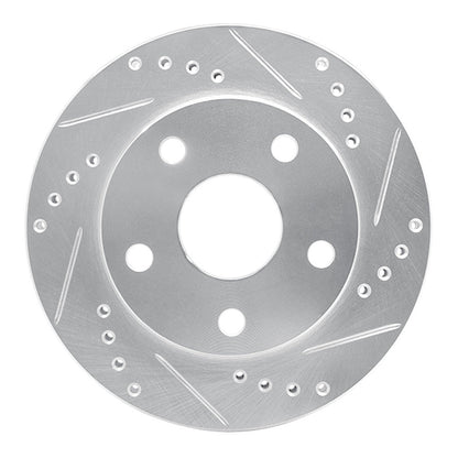 R1 Concepts 91 - 94 Toyota Previa Front Right Drilled & Slotted Silver Brake Rotor | rncEDZ - 76108R - JDMuscleSPK987614