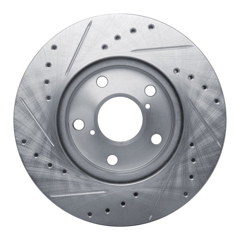 R1 Concepts 92 - 95 Toyota MR2 Front Right Drilled & Slotted Silver Brake Rotor | rncEDZ - 76057R - JDMuscleSPK987540