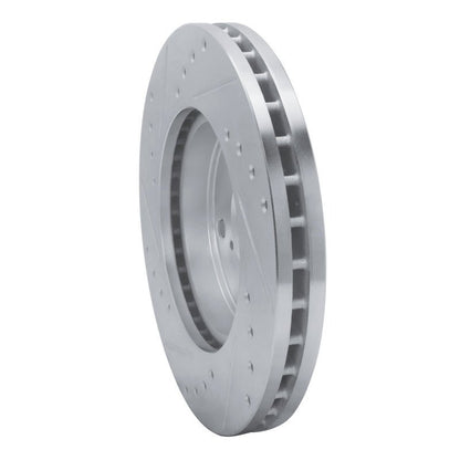 R1 Concepts 92 - 95 Toyota MR2 Front Right Drilled & Slotted Silver Brake Rotor | rncEDZ - 76057R - JDMuscleSPK987540
