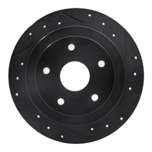 R1 Concepts 92 - 97 Subaru SVX Rear Right Drilled & Slotted Brake Rotor - Black Finish | rncECB - 13012R - JDMuscleSPK973613